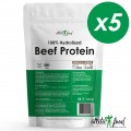 Atletic Food Говяжий протеин 100% Hydrolized Beef Protein (шоколад) - 5000 г (5х1000 г)